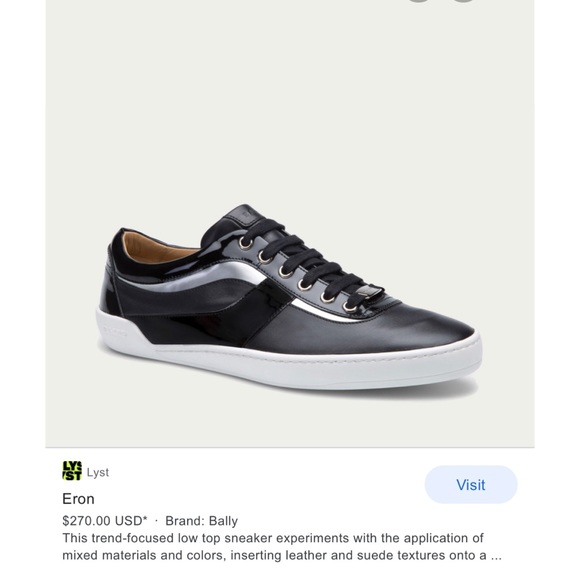 Bally Eron Lace up Leather Sneakers - Picture 14 of 15